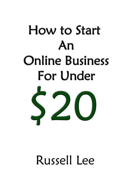 Couverture_How to Start an Online Business for Under $20