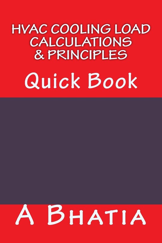 Front cover_HVAC Cooling Load - Calculations & Principles