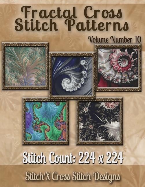 Front cover_Fractal Cross stitch Patterns Volume Number 10