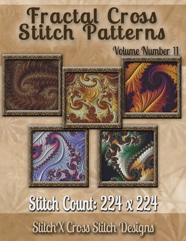 Couverture_Fractal Cross stitch Patterns Volume Number 11