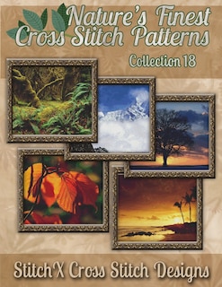 Front cover_Nature's Finest Cross Stitch Pattern Collection No. 18
