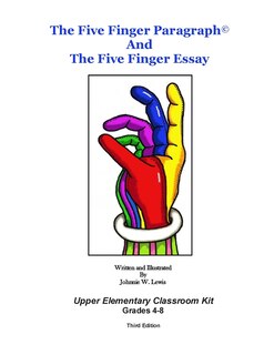 Front cover_The Five Finger Paragraph(c) and The Five Finger Essay