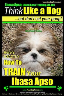 Front cover_Lhasa Apso, Lhasa Apso Training AAA AKC