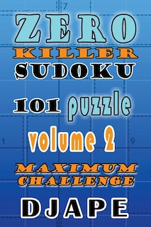 Front cover_Zero Killer Sudoku