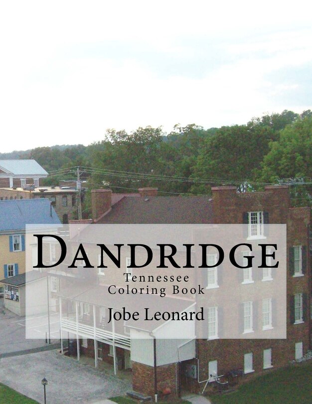 Front cover_Dandridge, Tennessee Coloring Book