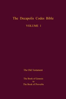 Couverture_The Decapolis Codes Bible, Volume 1