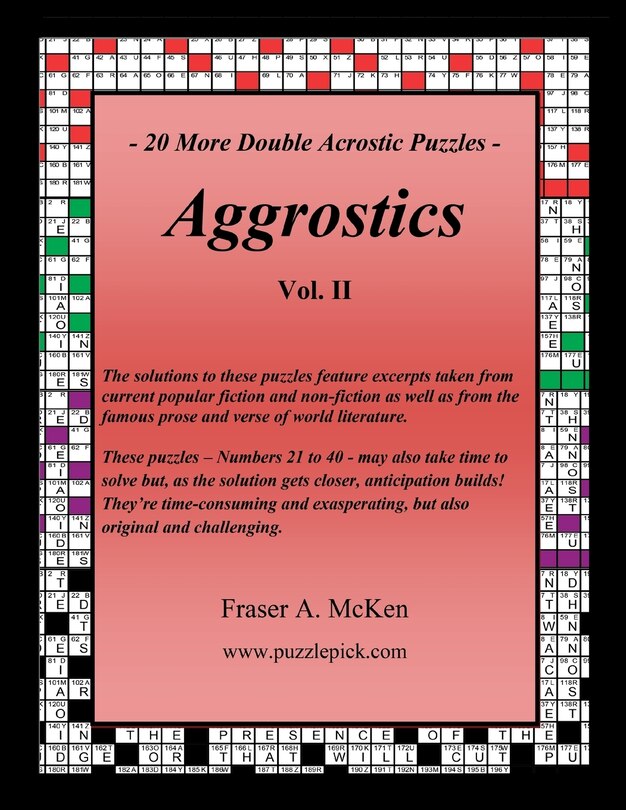 Front cover_Aggrostics Vol. II