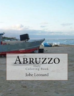 Couverture_Abruzzo, Itally Coloring Book