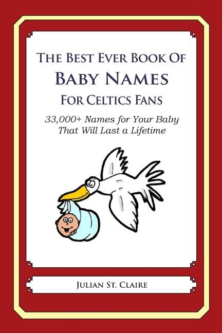 The Best Ever Book of Baby Names for Celtics Fans: 33,000+ Names for Your Baby That Will Last a Lifetime