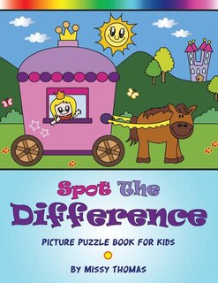 Front cover_Spot The Difference - Picture Puzzle Book For Kids