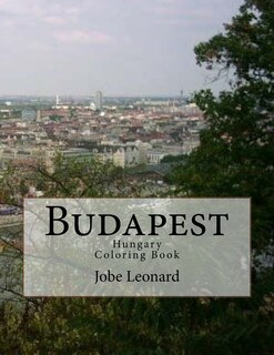 Couverture_Budapest, Hungary Coloring Book