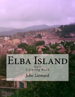 Front cover_Elba Island, Italy Coloring Book