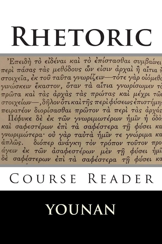 Front cover_Rhetoric Course Reader