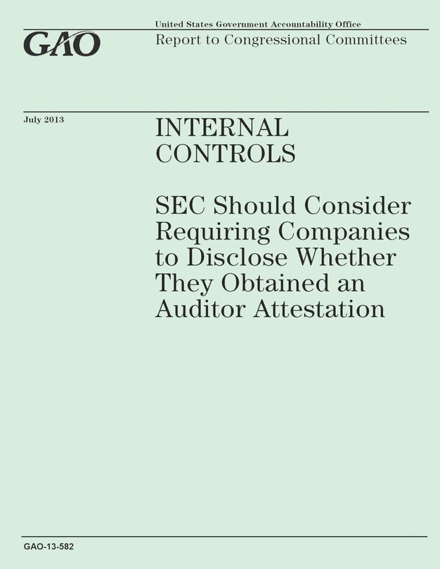 Couverture_Internal Controls