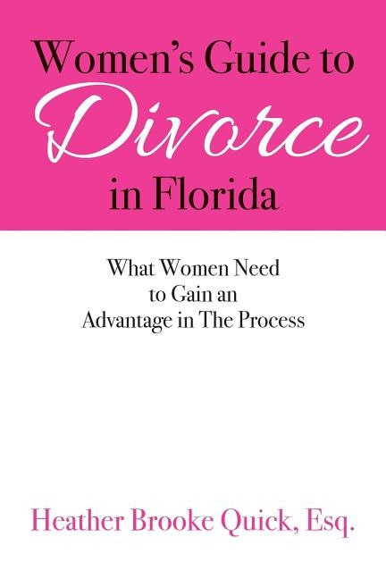 Couverture_Women's Guide to Divorce in Florida