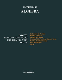 Front cover_Elementary ALGEBRA