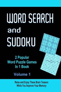 Front cover_Word Search And Sudoku Volume 1