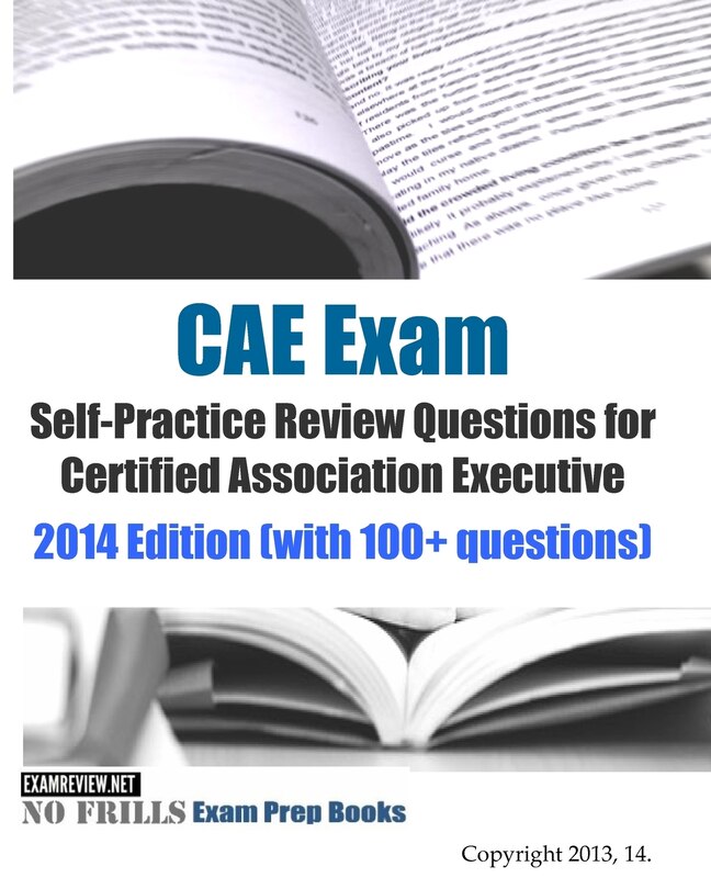 Couverture_CAE Exam Self-Practice Review Questions for Certified Association Executive