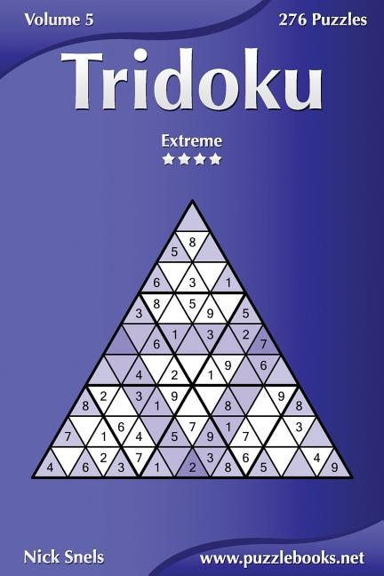 Front cover_Tridoku - Extreme - Volume 5 - 276 Puzzles