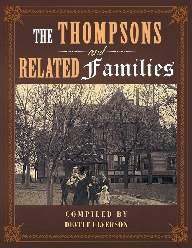 Front cover_The Thompsons and Related Families
