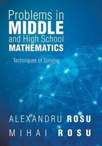 Front cover_Problems in Middle and High School Mathematics
