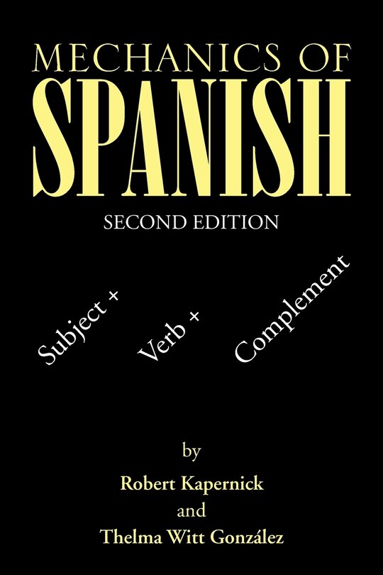 Front cover_Mechanics of Spanish