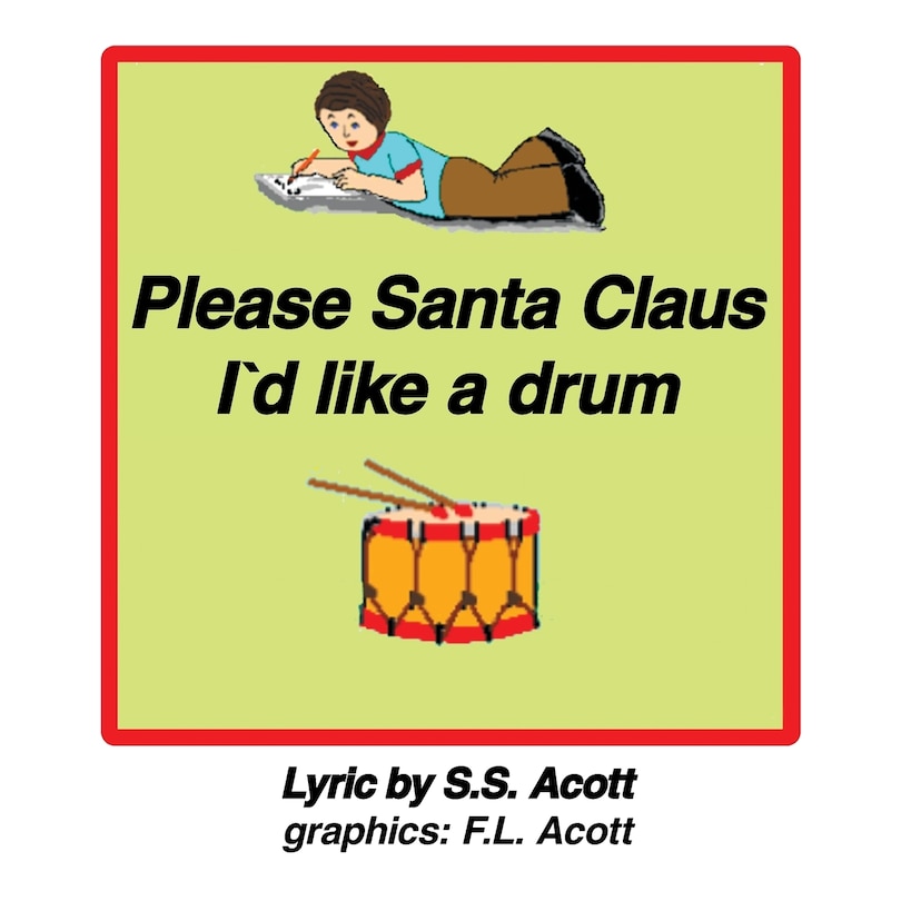Couverture_PLEASE SANTA CLAUSE I'D LIKE A DRUM