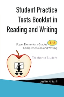 Couverture_Student Practice Tests Booklet in Reading and Writing