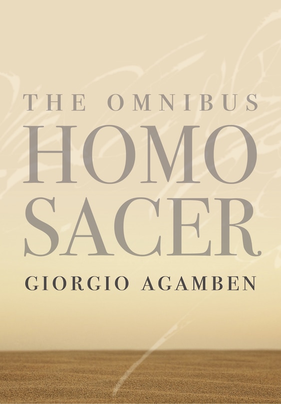 Front cover_The Omnibus Homo Sacer