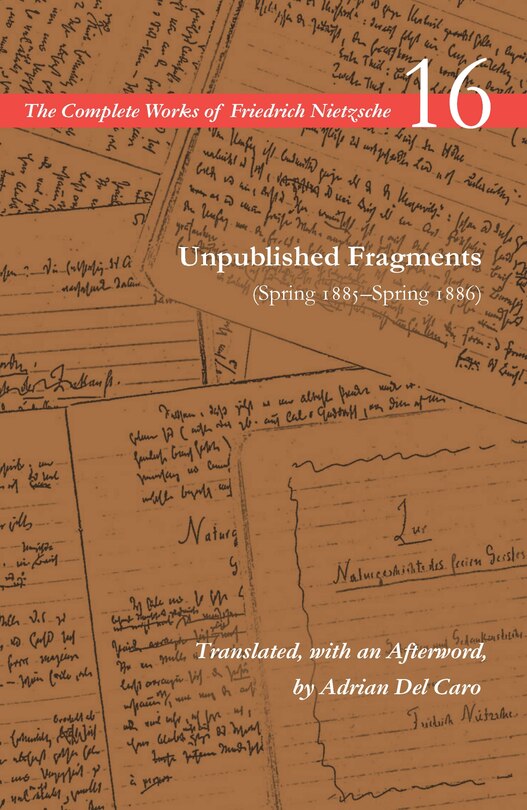 Couverture_Unpublished Fragments (Spring 1885–Spring 1886)