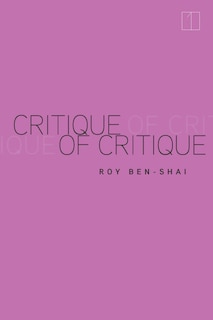 Couverture_Critique of Critique