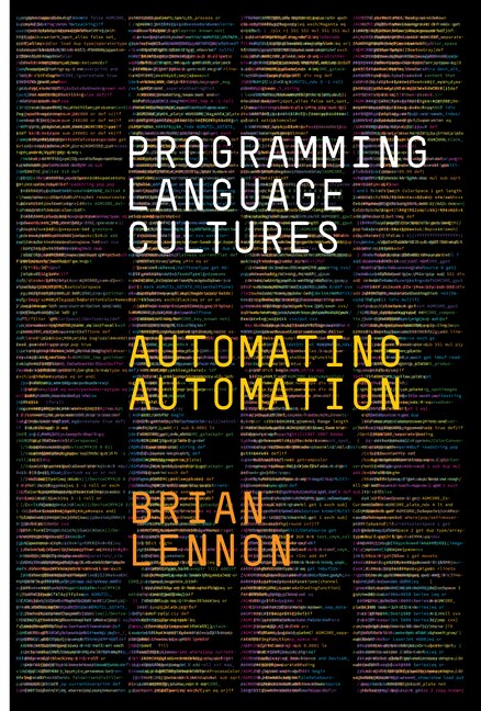 Front cover_Programming Language Cultures