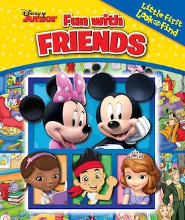 Couverture_Disney Junior: Fun with Friends Little First Look and Find
