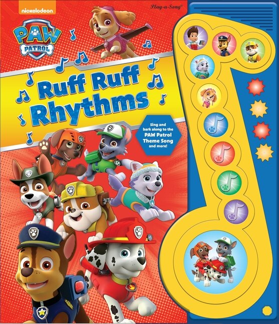 Couverture_NICKELODEON PAW PATROL RUFF RUFF RHYTHMS