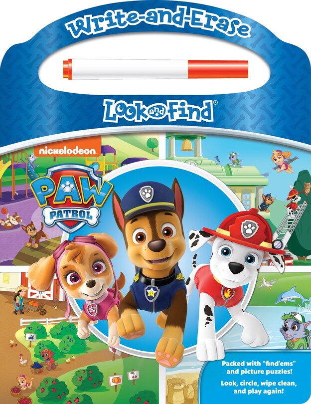 Couverture_WRITE & ERASE LOOK & FIND PAW PATROL