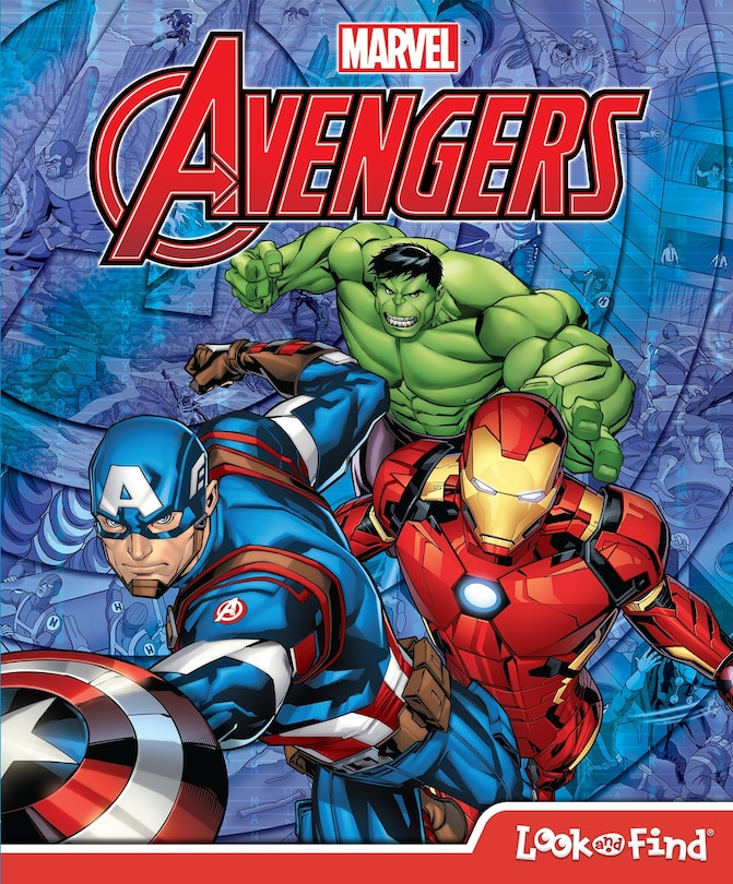 Couverture_LOOK & FIND AVENGERS EVERGREEN
