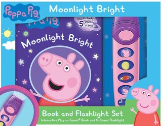 MOONLIGHT BRIGHT PEPPA PIG FLASHLIGHT
