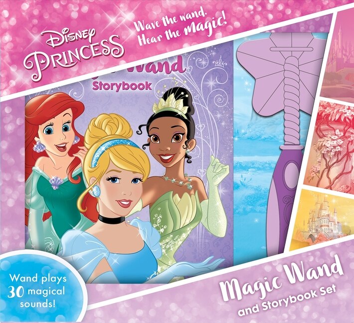 DISNEY PRINCESS MAGIC WAND & STORYBOOK S