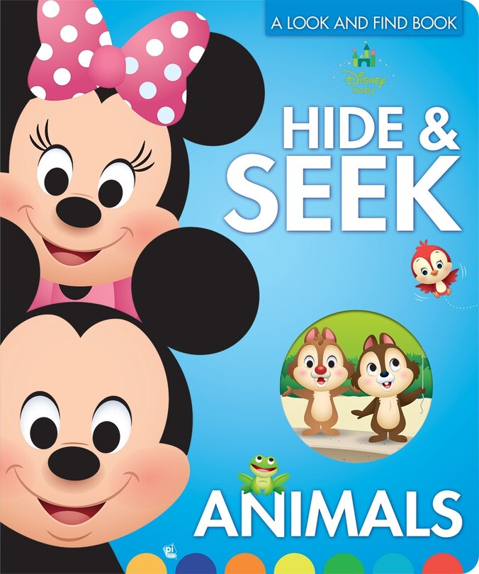 Front cover_Disney Baby: Hide & Seek Animals a Look and Find Book