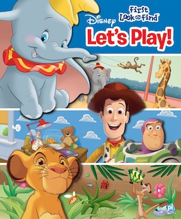 Couverture_Disney: Let's Play! First Look and Find