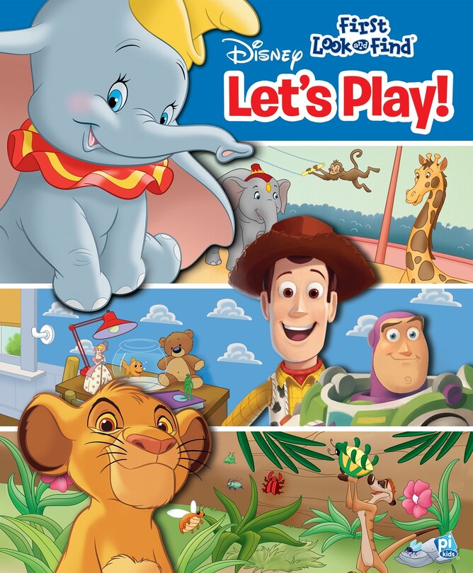 Couverture_Disney: Let's Play! First Look and Find