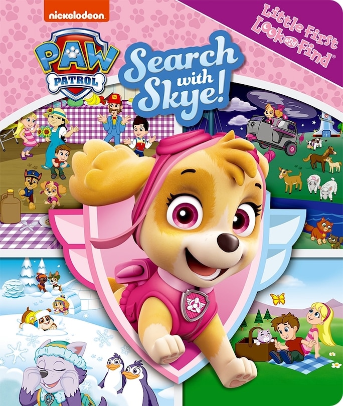 Couverture_Nickelodeon Paw Patrol: Search with Skye! Little First Look and Find