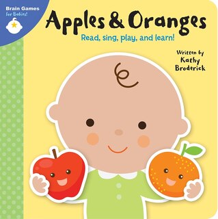 Front cover_Brain Games for Babies!: Apples & Oranges