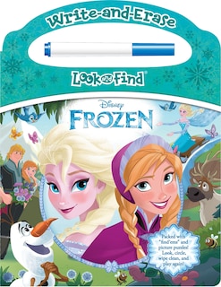 Couverture_Disney Frozen: Write-And-Erase Look and Find