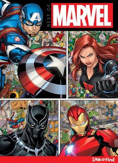 Front cover_Marvel: Best of Marvel Look and Find