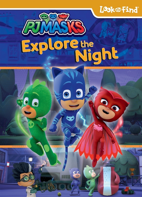 Couverture_Pj Masks: Explore the Night Look and Find