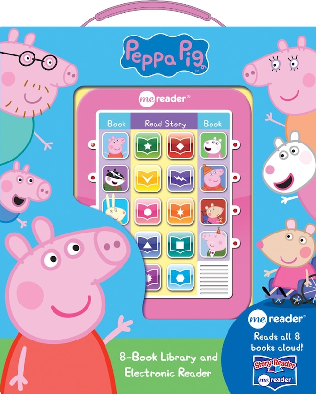 Couverture_PEPPA PIG ME READER 8BK LIBRARY & ELECTR