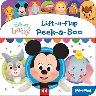 Couverture_Disney Baby: Peek-A-Boo Lift-A-Flap Look and Find