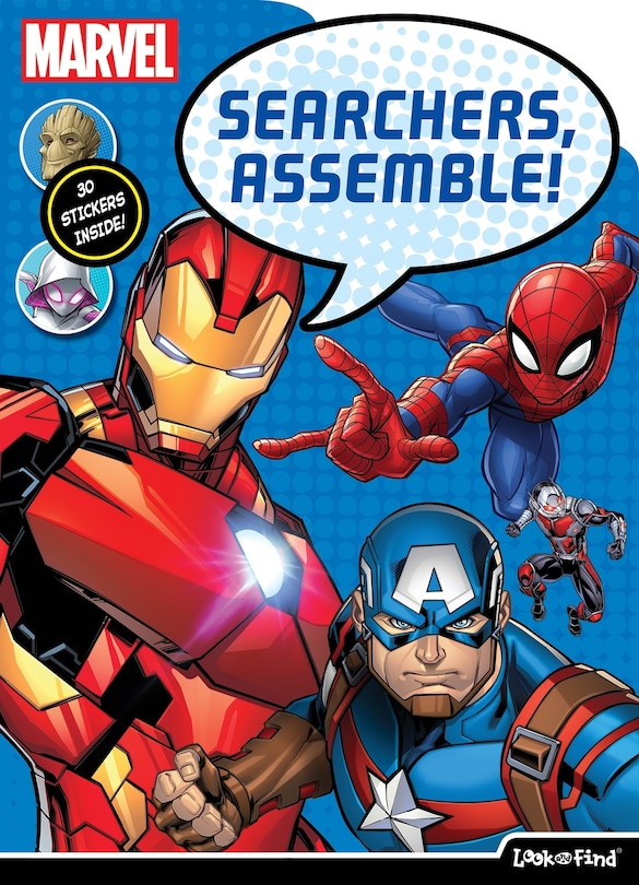 Couverture_Marvel: Searchers, Assemble! Look and Find