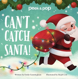 Front cover_Can't Catch Santa! Peek & Pop